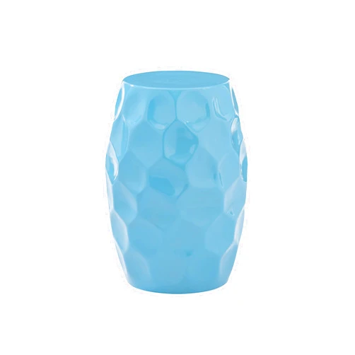 Powell Teal Side Table Simmons Hand Hammered
