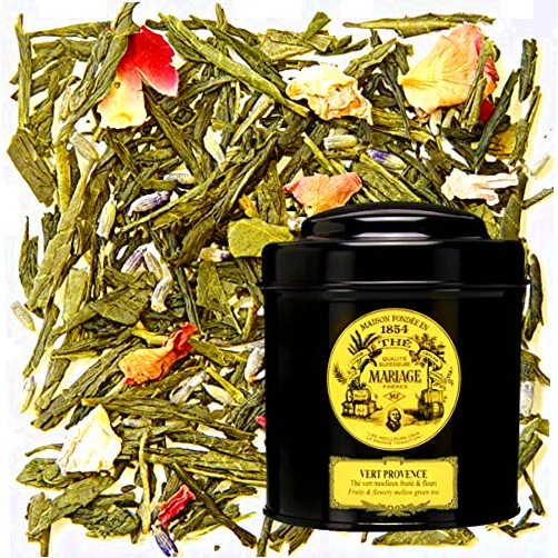 Mariage Frères Mariage Freres, VERT PROVENCE Mellow green tea rose & lavender