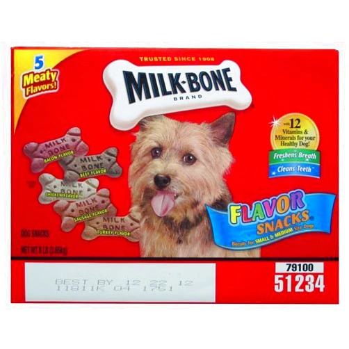 Milk-Bone Biscuits for Small & Medium Dogs, 8lb