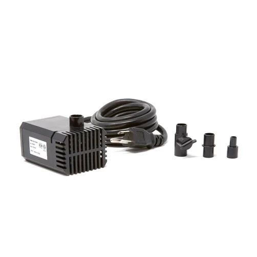 Beckett 160 GPH Pond Pump 120V Low Water Auto Shut-Off Water Pump 7.7 Watt Fountain Pump Submersible Water Pump 3.8 ft Max Lift