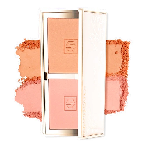 Jouer Blush Bouquet Duo 2 Shade Blush Palette High Pigment Powder Natural Flush Beauty Cosmetics Vitamin E Talc-Free Paraben, Gluten & Cruelty Free