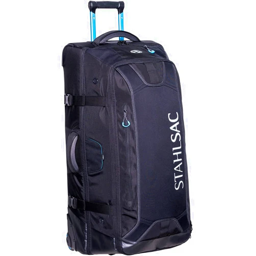 Stahlsac Steel Wheeled Bag: Durable dive bag for travel, wet & dry compartments, 34