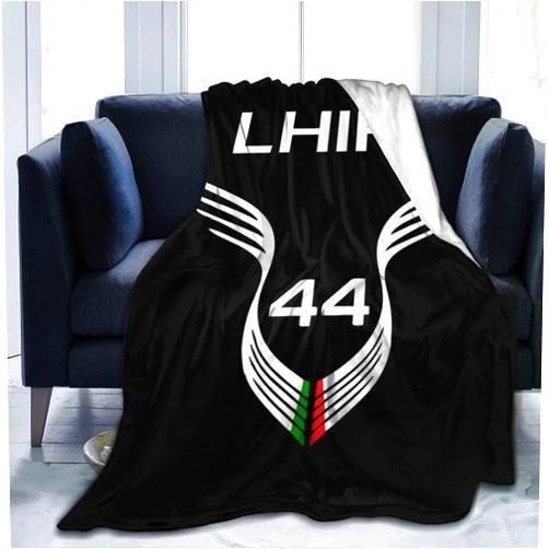 LloydRValdivia Flannel Blankets Lewis Racer Hamilton Throw Blanket Lightweight Air Conditioner Blanket for Sofa Bedroom Car Bed Blanket 40