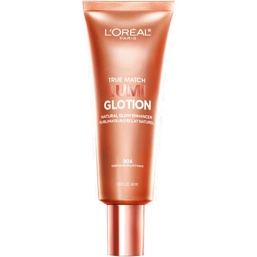 L'Oreal Paris Makeup True Match Lumi Glotion Natural Glow Enhancer Lotion, Deep, 1.35 Ounces 1 Count Deep