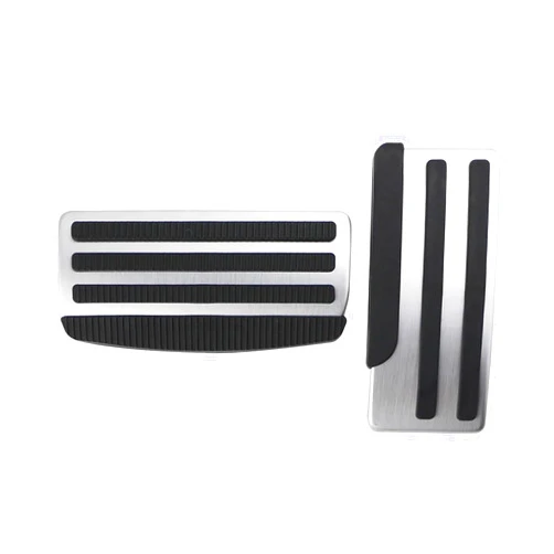 IKBDLNCUQ Car Pedal Pedal Cover Fit for Nissan Navara NP300 Frontier Terra Car Fit for Gas Fuel Brake No Drilling Pedals 1997-2022 Pads Accessories Car Foot Pedal(at)