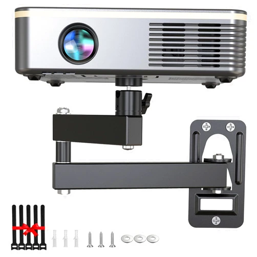 DAWASAPAT Universal Porjector Mount Foldable Projector Wall Mount 1/4