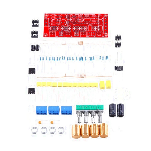 Walfront NE5532 HIFI Preamp Pre-amplifier Tone Board Kits AC 12V OP-AMP HIFI Amplifier (DIY Kit)