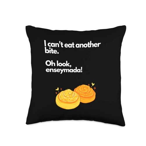 Tagalog Filipino Menu Food Filipino Tagalog Food Enseymada Favorite Throw Pillow, 16x16, Multicolor