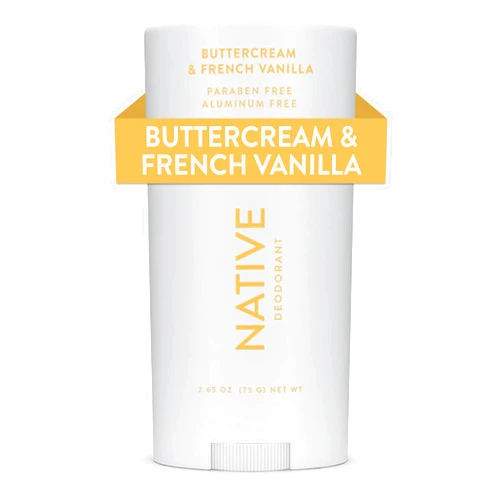 Native Deodorant Contains Naturally Derived Ingredients, 72 Hour Odor Control | Seasonal Scents for Women and Men, Aluminum Free with Baking Soda, Coconut Oil & Shea Butter | Buttercream & Vanilla