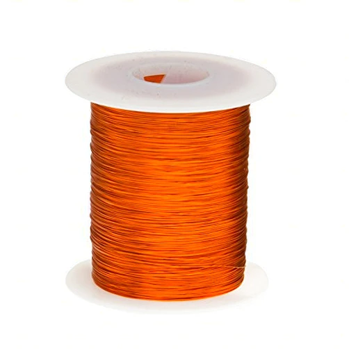 Remington Industries 30H200P.125 Magnet Wire, Enameled Copper Wire Wound, 30 AWG, 2 oz., 391' Length, 0.0114