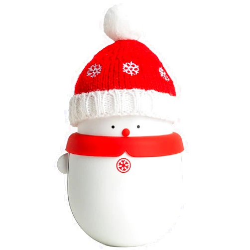 YUEMIDAMY Hand Warmers Rechargeable Portable USB Hand Warmer for Christmas Outdoor Camping Warm Gift for Men Women Kids (Red and White)