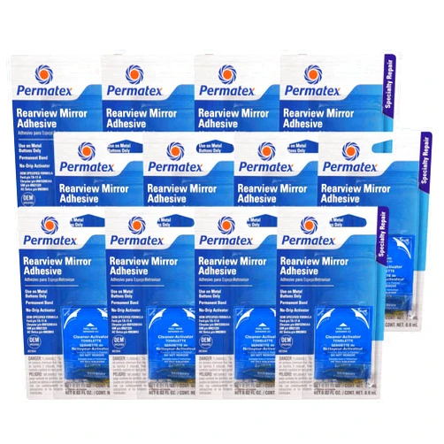 Permatex Professional Strength Rearview Mirror Adhesive (12 Pack)