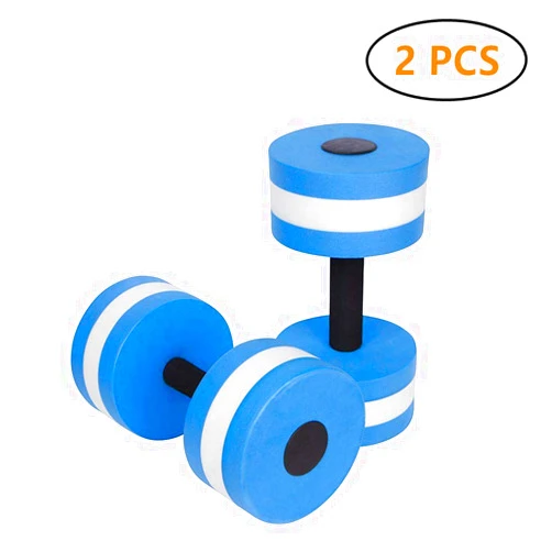 BigBoss Sports Aquatic Exercise Dumbbells Aqua Fitness Barbells Exercise Hand Bars-Set of 2