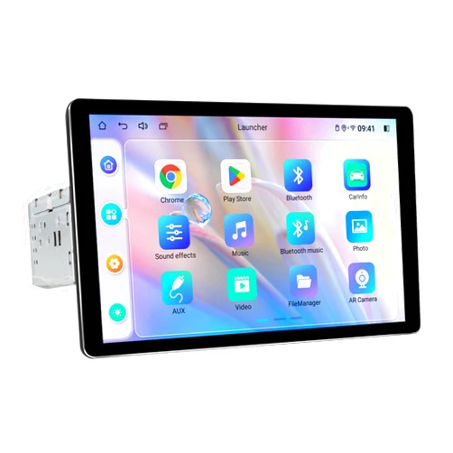 Joying Car Audio Compatible with Carplay, Android Auto, Single Din Touchscreen Car Stereo 8 inch Head Unit 1280x800 Detachable Screen with 48-Band EQ, AM/FM Radio, Subwoofer Output(JY-UZS80N4)