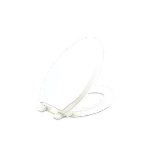 KOHLER 4734-RL-96 RUTLEDGE® READYLATCH® QUIET CLOSE ELONGATED TOILET SEAT, BISCUIT