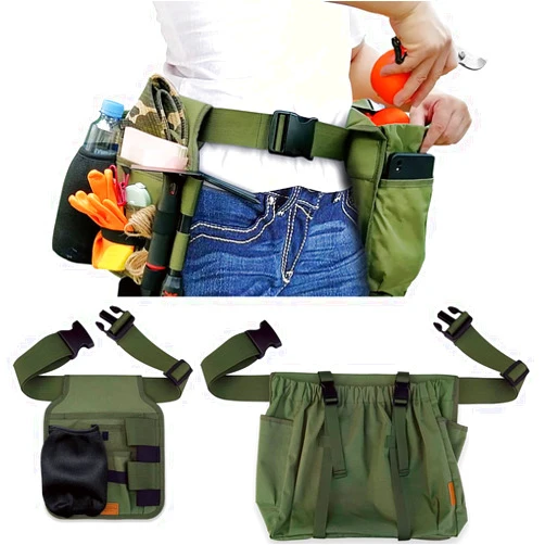ZEMOZEN Gardening Apron Garden Tool Belt Set - Garden Apron Gardening Tool Belt Garden Aprons for Women with Pockets Gardening Apron with Pockets for Women, Great Gardening Gifts for Women Gifts for Gardeners