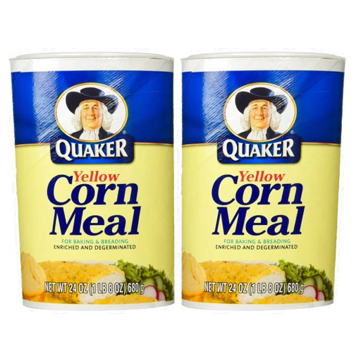 Quaker Yellow Corn Meal 24 oz pack of 2