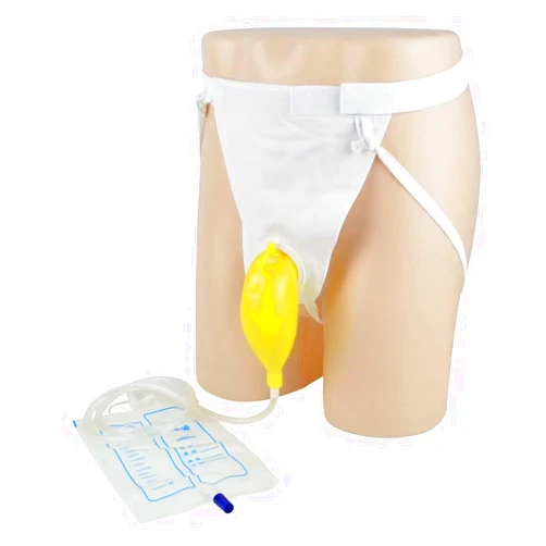 YEYSXSY Urine Collection Bag Condom Catheters for Men Urinary Drainage Bag System (1000ml Elderly Men)