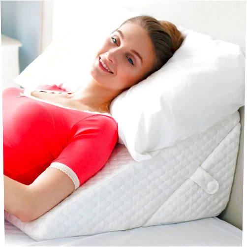 Bekweim Adjustable Bed Wedge Pillow for Sleeping - Wedge Pillow for Sleep Apnea, Gerd, Acid Reflux Relief, Post Surgery - Foam Wedge Pillow for Back Pain Relief, Sleep Apnea Pillow Wedge or for Seniors