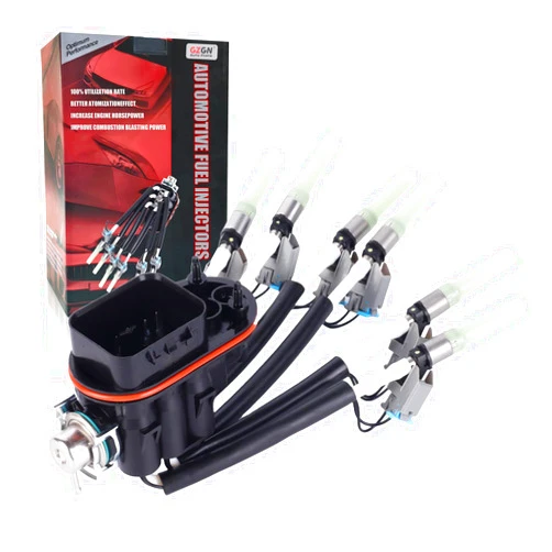 GZGN FJ503 Spider Fuel Injectors 6 Cylinder Compatible with Chevy GMC Isuzu Astro Blazer Express 1500 Silverado Jimmy Safari Savana Sierra Sonoma V6 4.3 1996-2014 17113673 19210688