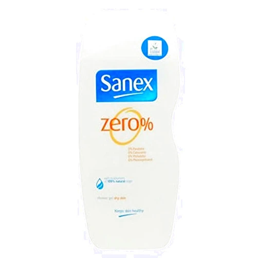 Sanex Zero% Dry Skin Shower Gel 250Ml - Pack of 2