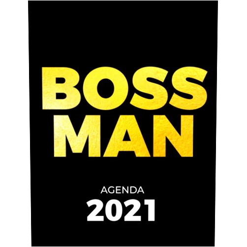 Telford Treehouse Editore BOSS MAN 2021 AGENDA Pianificatore Settimanale | Un'agenda di 12 Mesi per Le Aziende: Organizzatore di Attività per Gli Uomini D'affari (Italian Edition)