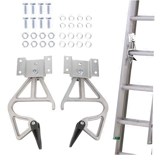 BestYiJo Aluminum Extension Ladder Locks, Extension Ladder Accessories Ladder Rung Locks Telescoping Ladder Locks Replacement,Suitable for 28-11 Rung Lock Kit