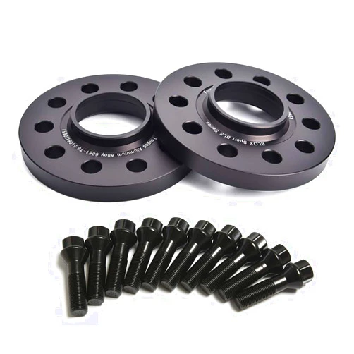 BLOXSPORT 1pair 15MM 5x110 CB65.1 Hub Centric Wheel Spacers with M14x1.5 bolts for Alfa Romeo 159 Bera Giulia Stelvio Spider
