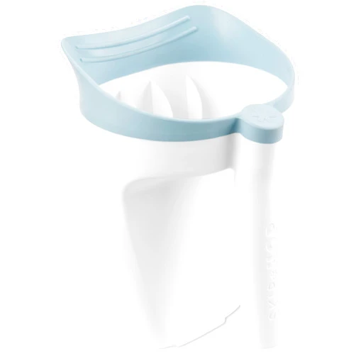 Skip Hop Baby Bath Rinse Cup Wave Tear Free Waterfall Rinser White