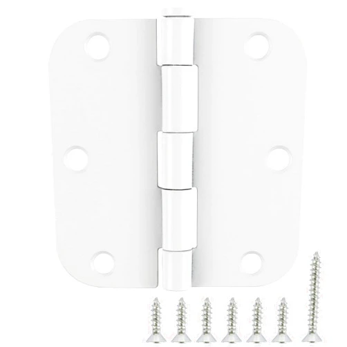 TDCHINGES 3 Pack White Door Hinges 3.5