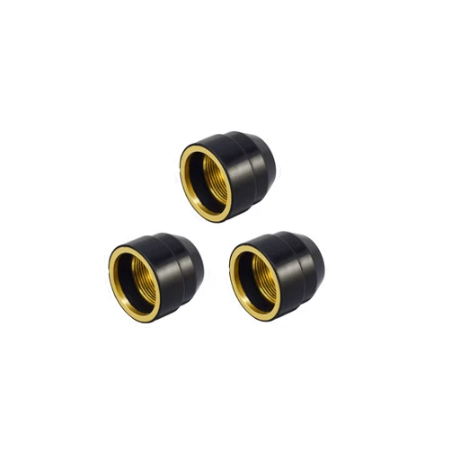 RIVERWELD SG-55 AG-60 WSD-60P Plasma Cutter Torch Shourd Shield Cup Made of Copper Pack of 3