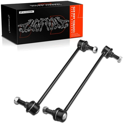 A-Premium 2 x Front Sway Bar Links Stabilizer Bar Links, Compatible with Mercedes-Benz C230 2008-2009, C250 2010-2015, C350 2008-2015, C63 AMG 2008-2013, E350 2010-2014, E400 2015-2018, E550 2010-2017