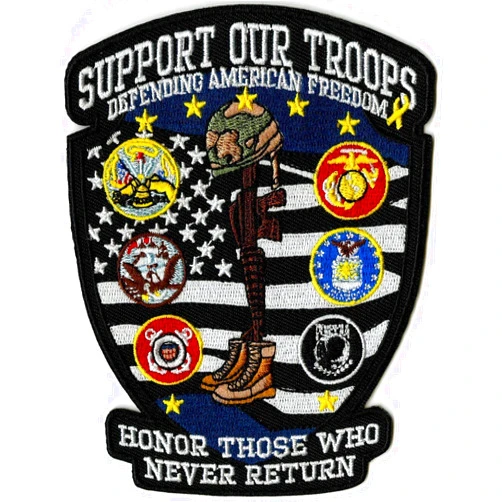 Nixon Thread Co. Support Our Troops Patch 5