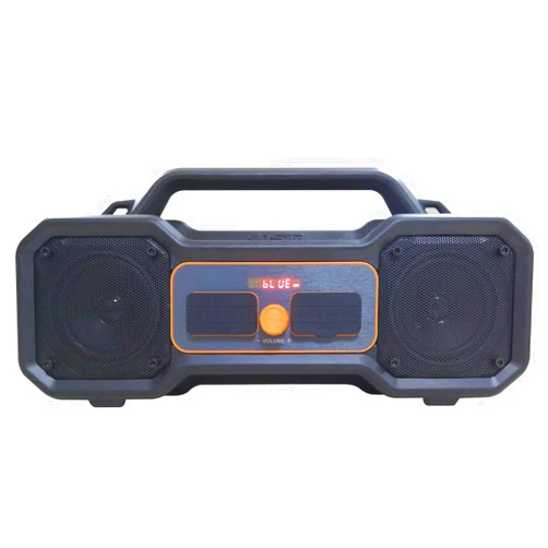 ENSITE Sondpex GAM-I054 Waterproof Magnetic Boombox Bluetooth Speaker Durable for Jobsites, Portable, High Powered, Black
