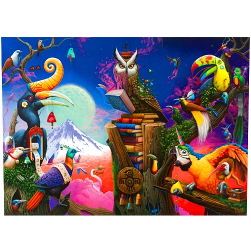 Ravensburger Songs of Extinct Birds Jigsaw Puzzle - 1000-Piece German Craftsmanship | Eco-Conscious Artistry | Perfect Interlocking Fit | Ideal for Adults and Kids Alike