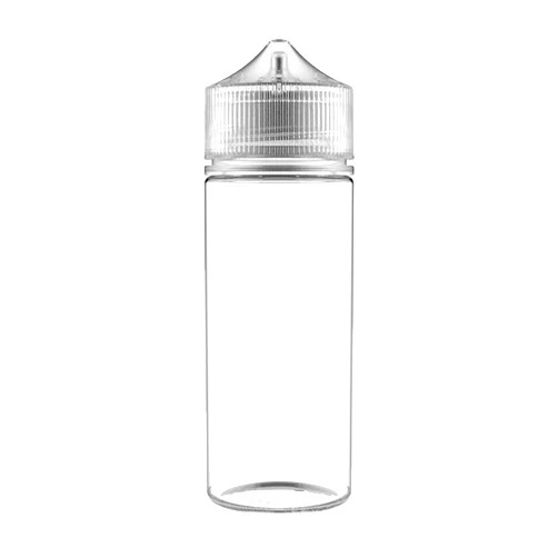 Bottles Chubby Gorilla - 120ML Unicorn Clear Natural Cap - V3 (5 PACK)