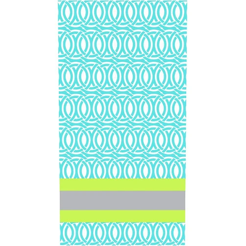 Boston International IHR 3-Ply Rosanne Beck Paper Napkins, 16-Count Guest Size, Lilly Lime