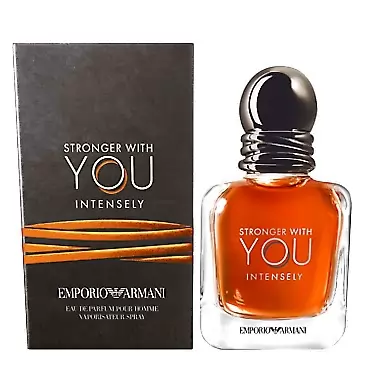 GIORGIO ARMANI Emporio Stronger With You Intensely for Men Eau de Parfum Spray,None, 1.7 Fl Oz