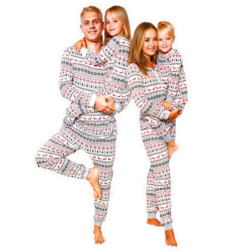 Neufigr Family Christmas Pajamas Matching Sets, Christmas PJs Long Sleeves Sleepwaear Holiday Family Loungewear Sets