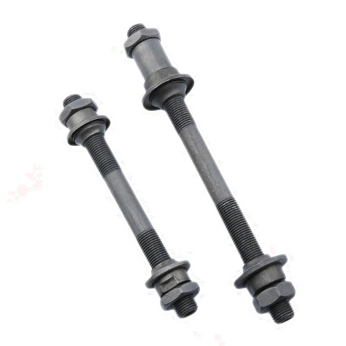 Meuey Lyot Bike Axle Black Hollow Hub Shaft Front and Rear Axle Kit Mountain Bike Quickly Releases Bike Hub 108mm，145mm-2PCS