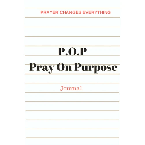 Ashley Trahan Pray On Purpose Journal