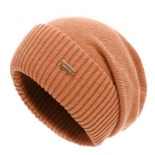 jaxmonoy Cashmere Slouchy Beanies for Women Winter Lightweight Girls Wool Knit Hat Cuffed Soft Warm Slouch Beanie Cap
