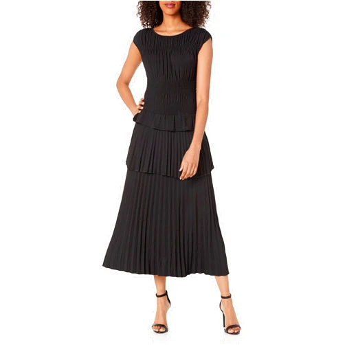 Rebecca Taylor Women's Modal Tiered Dress