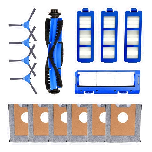 Mestrol Replacement Parts Compatible with eufy Robovac Clean G35+ G40+ G40 Hybrid Accessory kits with 6-pack Dust Bag, 4 Side Brushes, 3 Filter, 1 Roller Brush, 1 Brush Guard