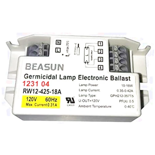 FLFTWSY 120V 18W Lamp Electronic Ballast Lamps Ballasts for Lamp Type GPH287T5 GPH303T5 GPH357T5 TUV16W RW12-425-18A