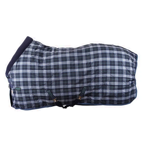 Horseware Rhino Org Stable Blanket VL Med 81 Navy Check
