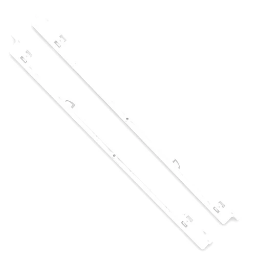 FETIONS 240530601 (Left) & 240530701 (Right) Refrigerator Pan Hangers Replacement, Drawer Slide Support Rail Fit for Frigi-daire and Ken-More Refrigerators Replaces# 240460401 240460501