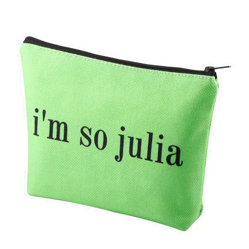 JNIAP Singer Fans Makeup Bag Singer Album Inspired Gifts i'm So Julia Gifts Singer Merchandise (so julia mb)
