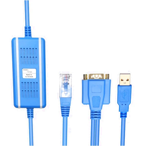 MDWXDOFP Isolation 1747-UIC Programming Cable for SLC Series PLC Download Line USB to RS232/DH-485 Interface Converter
