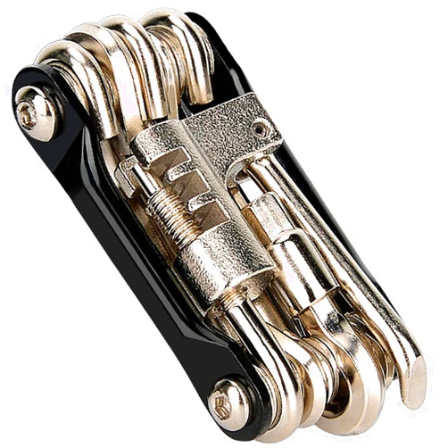 WIWUE GUO Bike Multitool, Bike Tool, Bike Tool Kit, Bike Chain Tool, Bike Repair Kit, Motorcycle Accessories, Multi Tool, Bike Tire Repair Kit, Lightweight Stainless Steel Bicycle Multi Tool by WIWUE GUO